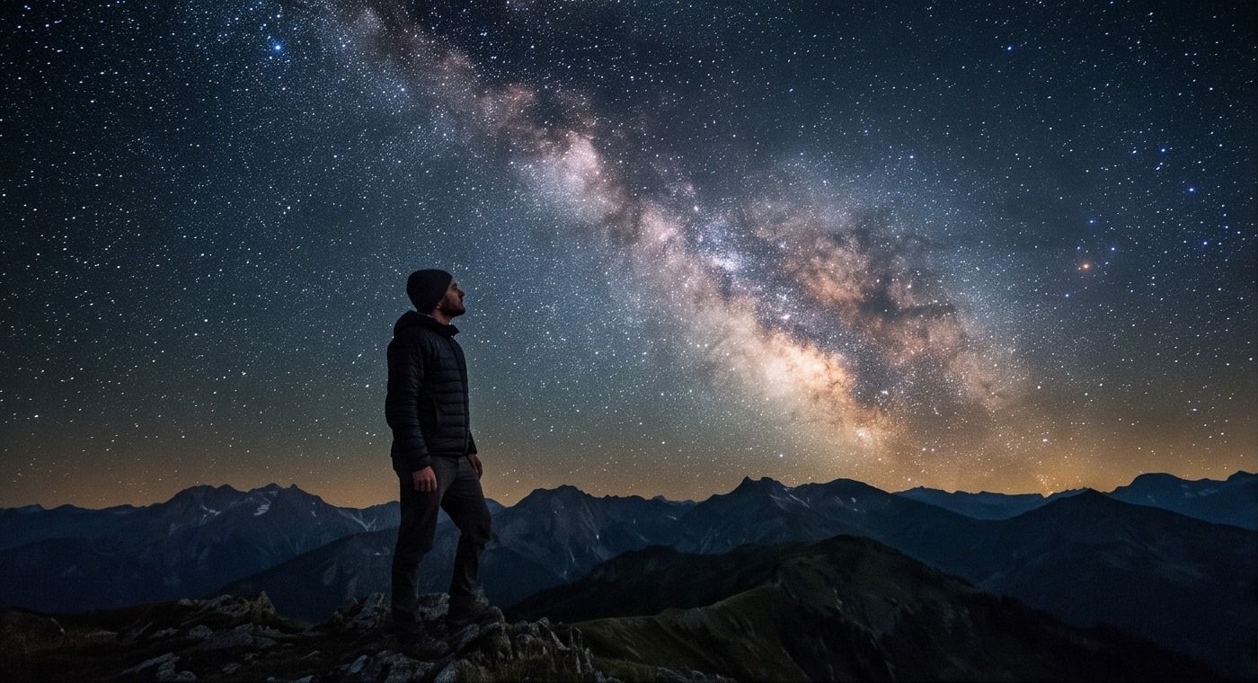 Cover of The Arena of Dreams beneath a star-filled sky